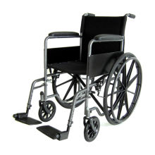 Feste Armlehne abnehmbarer Bein manueller Rollstuhl